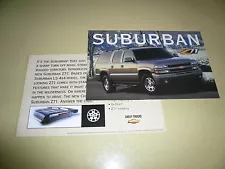 Chevrolet Suburban Z71 Sales Flyer - Vintage - Two for One Price