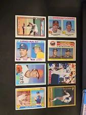 Lot Of 8 Vintage Nolan Ryan Cards