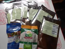 7 Pkg Dehydrated Camp, Survival Food+Bonus