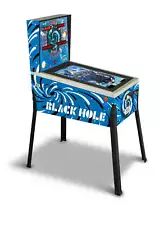 3/4 Scale Electronic Digital Pinball Machine Black Hole , Toy Shock