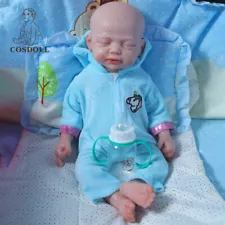 COSDOLL 18.5" Silicone Boy Doll 6.13LB Reborn Baby Dolls Can Drink Water and Pee