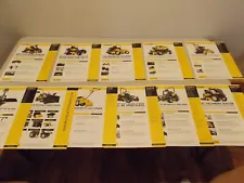 11-pc. CUB CADET MOWERS, TRACTORS, WALK-BEHIND MOWERS, 2011