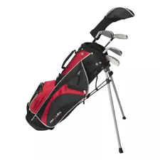 NEW Merchants of Golf Rezults 5-8 Junior Boys Golf Set Driver Irons Putter Bag