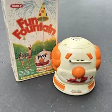 Vintage 1978 Wham-O Fun Fountain Clown Head Sprinkler with box Toy NO HAT