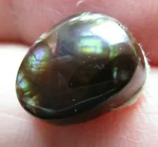 6.5 CARAT Vintage SLAUGHTER MOUNTAIN Loose FIRE AGATE STONE - A STUNNER!