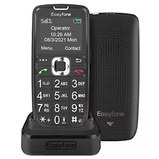 Easyfone Prime-A6 Easy-to-Use 4G LTE Feature Cell Phone | Unlocked for T-Mobile,