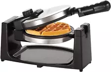 Belgian Waffle Maker Commercial Double Waring Breakfast Iron Kitchen Heavy New