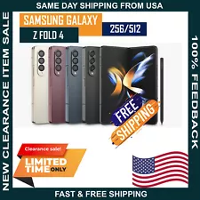 NEW Samsung Galaxy Z Fold4 256GB/512GB Unlocked Clearance Sale Same Day Shipping