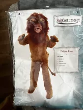 Fun Costumes Deluxe Children Complete Lion Costume Size Med 8-10