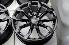 18" Wheels Rims Black Fit Mustang Hyundai Sonata Tucson Veloster Infiniti Q50