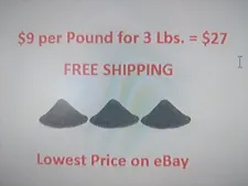 Zinc Dust / Powder 3 Lbs. @ $9 per Lb.= $27. Lowest Price on Ebay. FREE SHIPPING