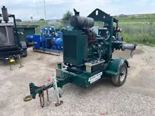 2014 Pioneer PP66S12L S/A 6" Dri-Prime Towable Water Slurry Pump bidadoo -Repair