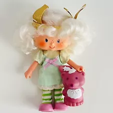 Vintage Strawberry Shortcake Doll ANGEL CAKE & Souffle Skunk 1970s - 1980s *1979