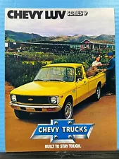 ORIGINAL NEW CAR SALES BROCHURE FOR 1979 CHEVROLET LUV PICKUP SERIES 9 MODELS