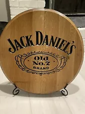 Jack Daniels Barrel Head/ KY Bourbon Barrel Whiskey Head -Carved