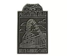 Busch Gardens Tampa IRON GWAZI Solid Presidential Pin