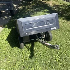 Agri-Fab 350lb Steel Tow Behind Lawn and Garden Cart - Black