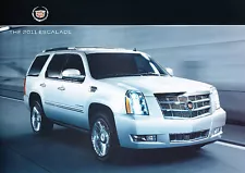 2011 Cadillac Escalade Original Sales Brochure - Hybrd ESV EXT