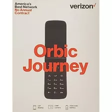 Brand New sealed box Verizon Prepaid Orbic Journey V Flip phone Priced to sell!