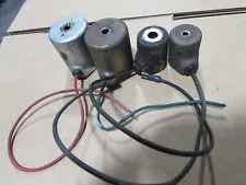 USED & TESTED SET OF 4 WORKING MEYER SNOW PLOW PUMP A, B, C, COILS W/ CUT ENDS