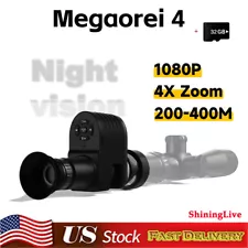 Megaorei 4 Digital Night Vision Scope Rifle Scope Optics Hunting Cameras HD1080P