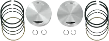 S&S CYCLE 92-1411 Piston Kit - for 113" Super Sidewinder® - 4.0" - +.010