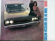 1967 AMC Rambler Rebel and American Duo Covers American Motors Sales Brochure