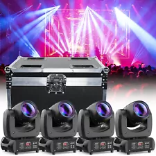 150W LED Beam Moving Head 18 Prism 8 Gobo Stage Light DMX DJ Spot Party w/Case