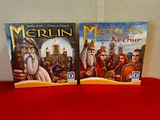 Merlin Board Game+ Arthur Expansion Queen Games 2017 New Ship Fast