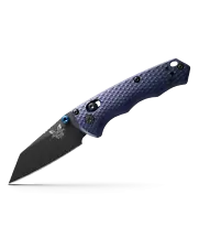 Benchmade Knives Full Immunity 290BK Crater Blue Aluminum CPM-M4 Pocket Knife