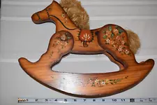 Wood Handcrafted Rocking Horse Unique Decorative Horse