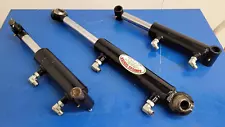 Lot of 3x Hydraulic Cylinders 2500PSI Double Acting 1.25" Rod Surplus Center Etc