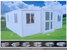 2024 EINGP CG5800 19' x 21' Mobile House Building Home DAMAGED bidadoo -Repair