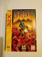 Sega 32x Doom, Sega Genesis 32x New, Rated M, Open Box