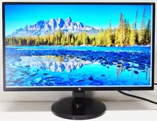 HP N246v 24" Widescreen IPS LCD Display Monitor HDMI FHD 1080p w/ Stand GRD "A"