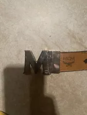 100% Authentic Reversible Mcm Belt