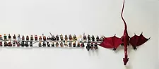 2012-2014 lego ® lord of the rings/the hobbit 43 minifigure lot w/ weapons