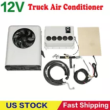 Sleeper Cab Truck RV Bus Caravan Air conditioner Electric Split AC 12V 12000 BTU