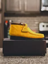 Wu-Wear Shoes Size 9.5 Wu-Tang Wallabee Clarks Rare Ghostface Killah YELLOW NEW