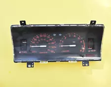 86-93 MAZDA B2200 B2600i INSTRUMENT CLUSTER SPEEDOMETER TACHOMETER 87K MILES OEM (For: Mazda B2600)