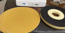 Norton Drywall Sander 9" Discs & Backup Pad Kit for Porter Cable 7800 P80 Grit