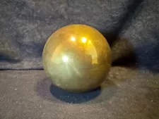 Decorative Solid Brass Sphere Orb Ball 3.5 in.