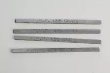 4 New FMP Parkin UK 455 Cobalt HSS Watchmakers Lathe Tool Bit 1/8" Square x 3"