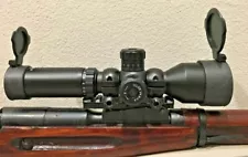 3-9X42 Long Eye Relief Scout Scope For Mosin Nagant 91/30 M44 With Scope Mount