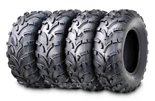 WANDA ATV Tires 25x8-12 25x8x12 Front 25x10-12 25x10x12 Rear 6PR Mud Tires [4PC]