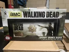 The Walking Dead Gentle Giant Rick Grimes Badge Replica