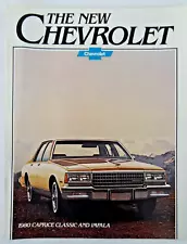 1980 Chevrolet Caprice Classic & Impala Brochure