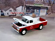 1959 Ford F250 Bait Tackle Shop Fishing 4x4 Pickup Truck Model 1/64 Scale J