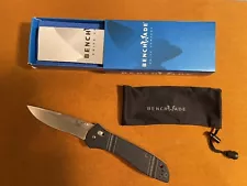 Benchmade 710 Folding Knife D2 Blade G10 Handle Made In USA