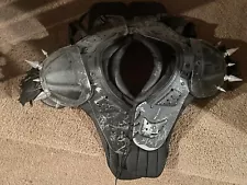 Custom Road Warriors Shoulder Pads by Goon Artist Eric Powell AWA NWA WCW WWE